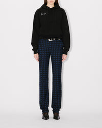 Star Tiger Emb Cropped Hoodie /// LVMH