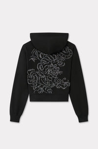 Kenzo Star Tiger embroidered hoodie - Black
