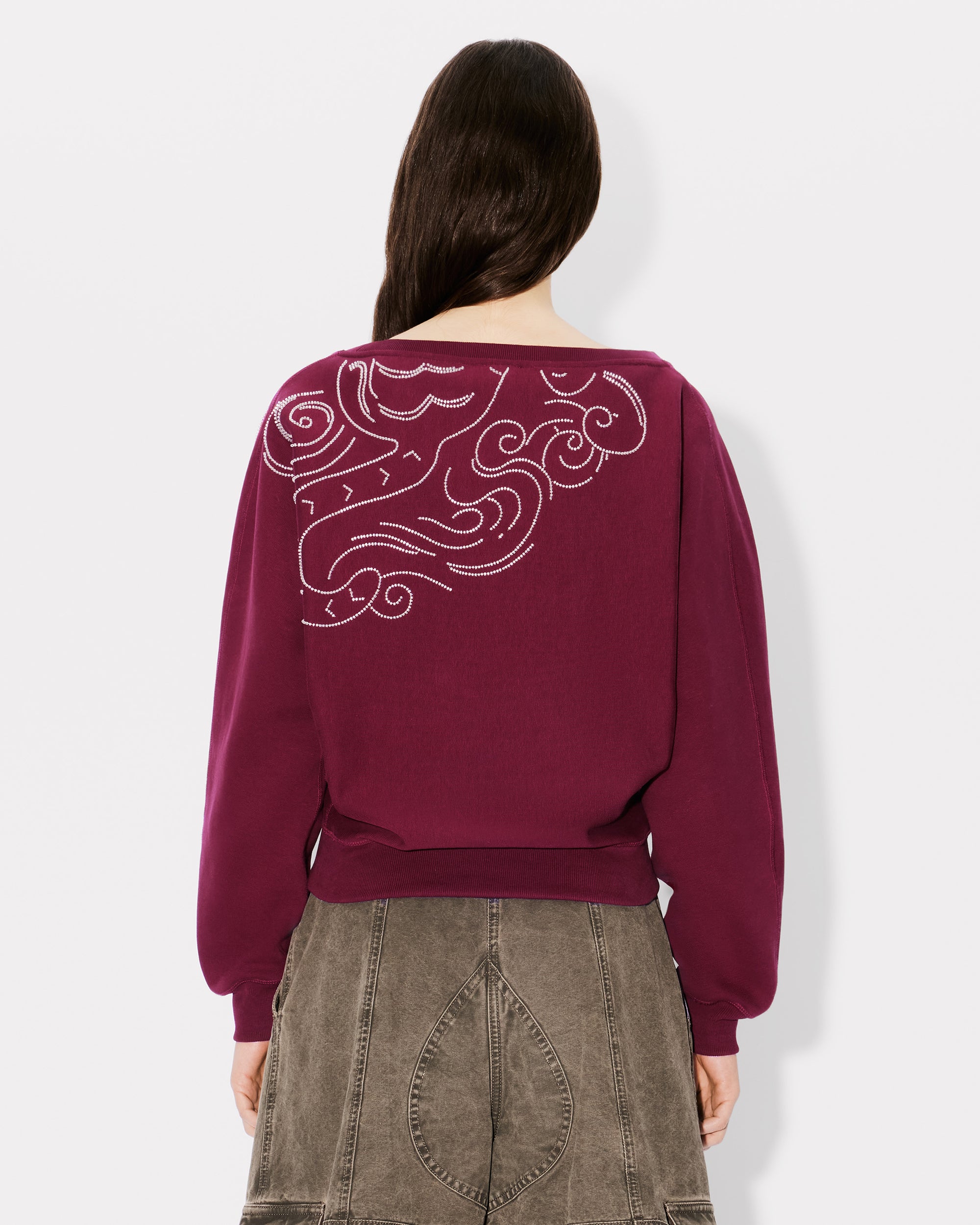 Star Tiger Emb Batwing Sweatsh