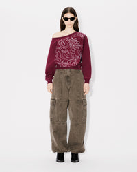 Star Tiger Emb Batwing Sweatsh