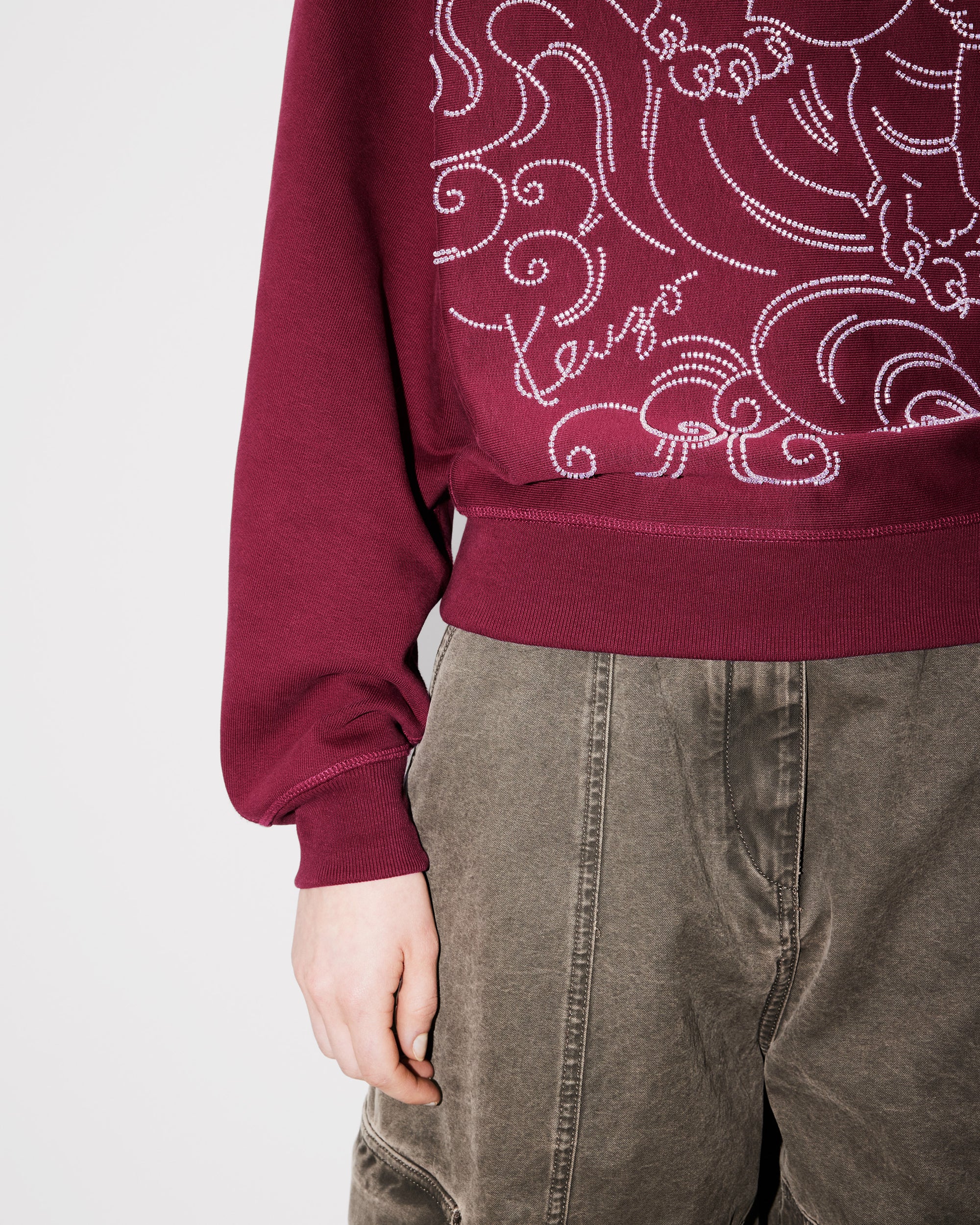 Star Tiger Emb Batwing Sweatsh