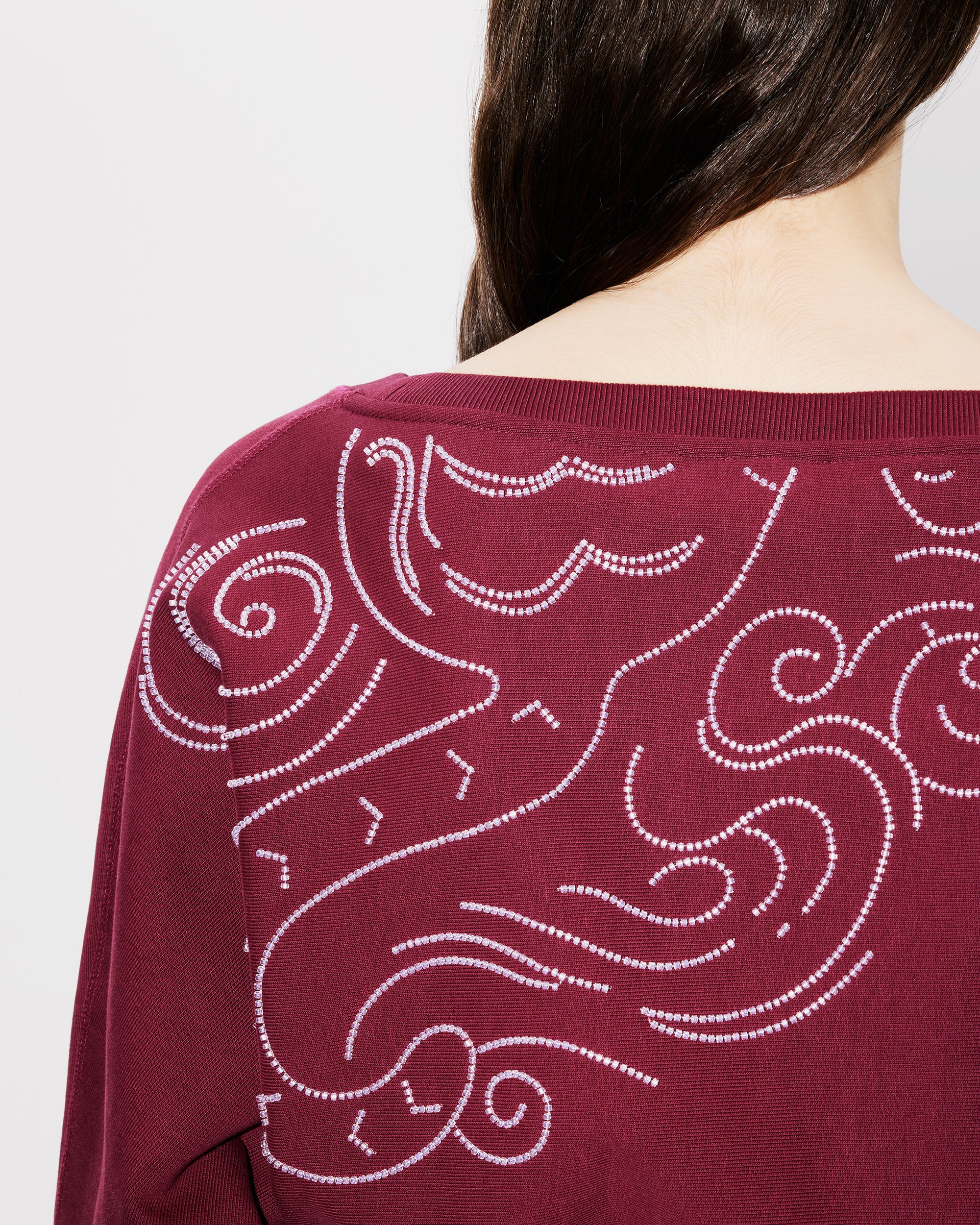 Star Tiger Emb Batwing Sweatsh