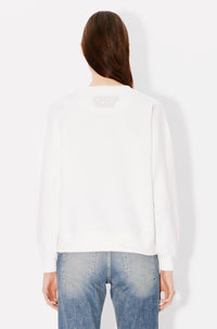 Sweatshirt brodé Kenzo Constellation - Off White