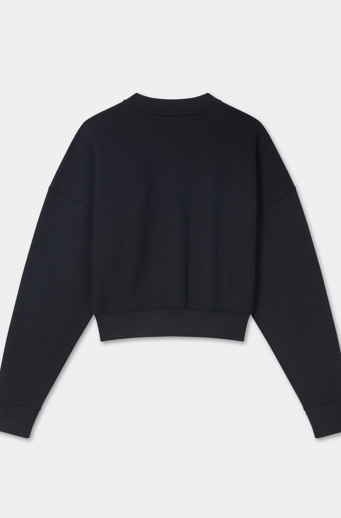 Cardigan cropped brodé Boke Flower 2.0 - Black