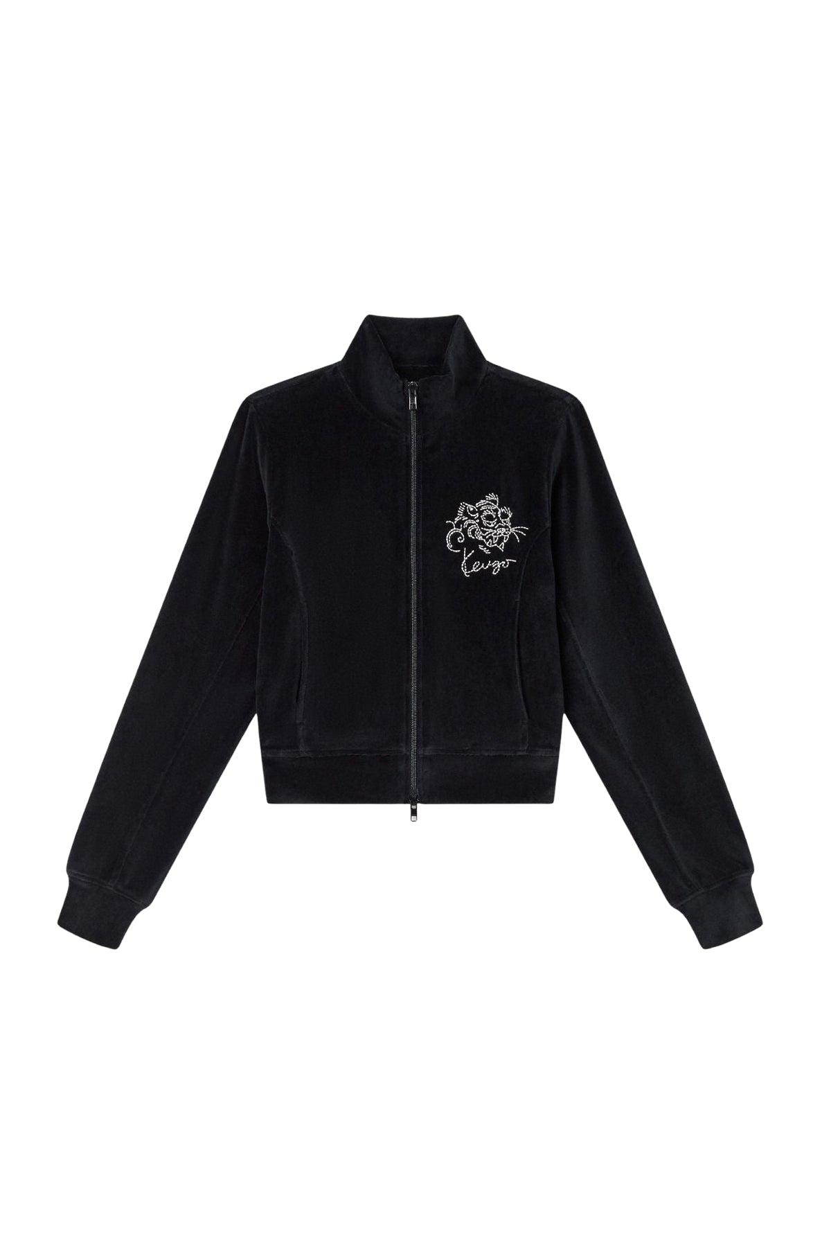 Kenzo Star Tiger embroidered tracksuit jacket - Black