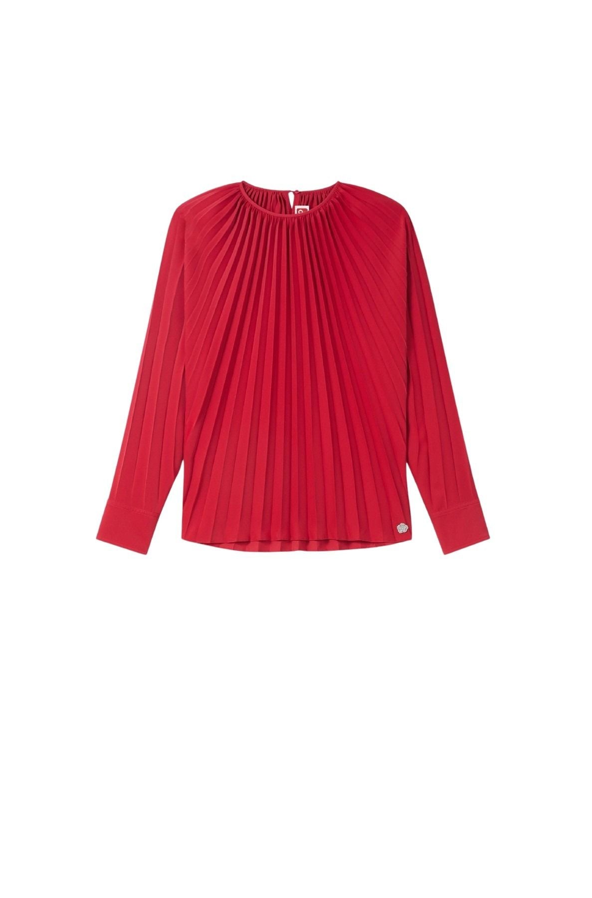 Sun-Ray Pleats Blouse /// LVMH