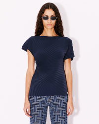 Sun-Ray Pleats T-Shirt