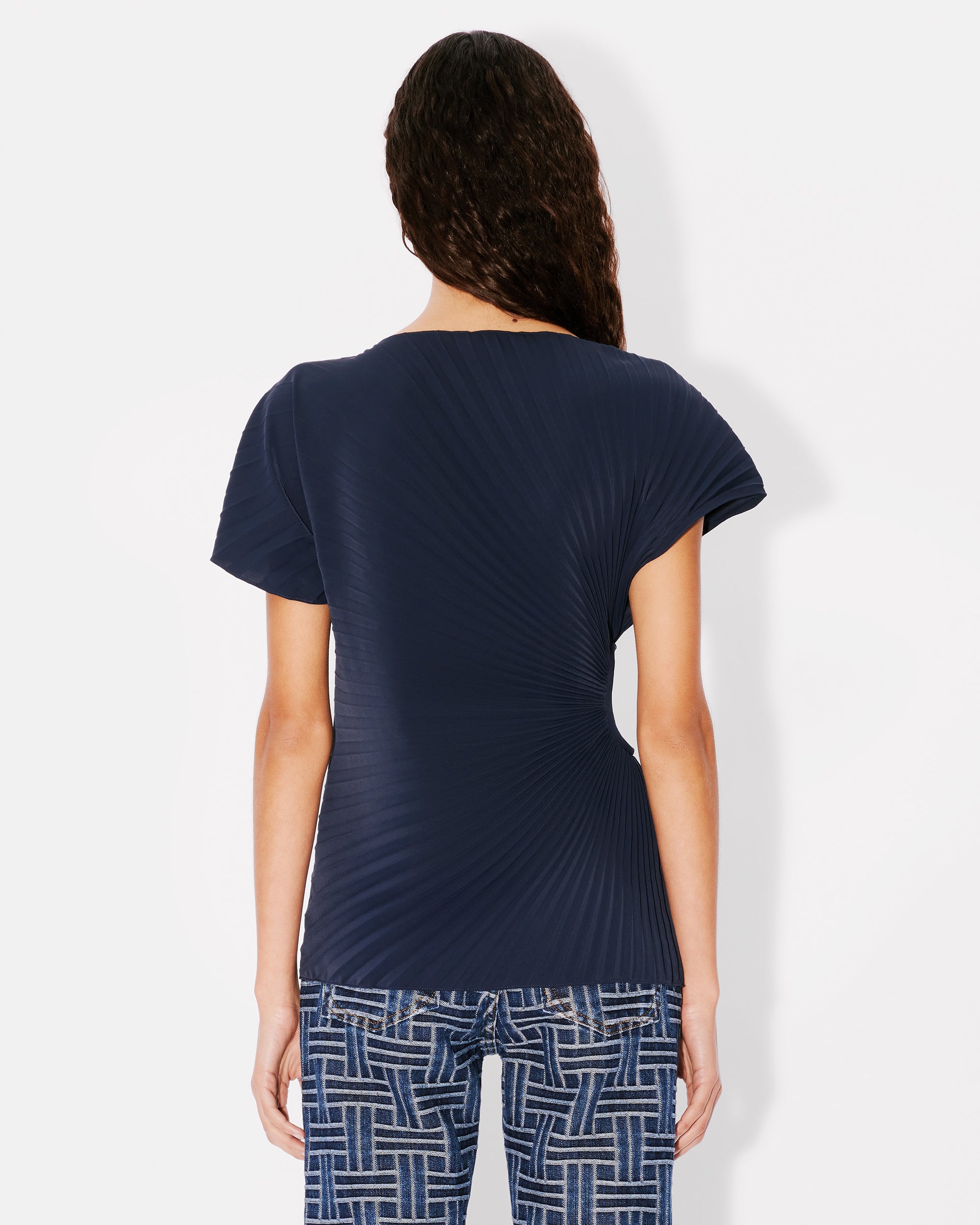Sun-Ray Pleats T-Shirt