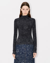 Star Tiger Allover Turtle Neck