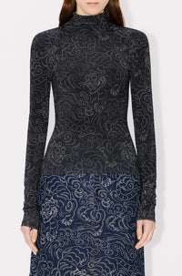 Pull à col roulé Kenzo Star Tiger - Black