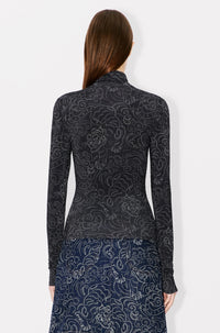 Pull à col roulé Kenzo Star Tiger - Black