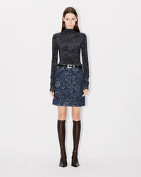 Star Tiger Allover Turtle Neck