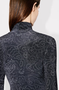 Pull à col roulé Kenzo Star Tiger - Black