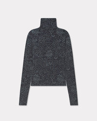 Star Tiger Allover Turtle Neck