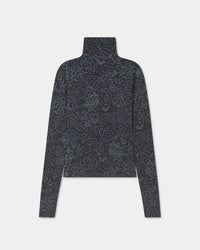 Star Tiger Allover Turtle Neck