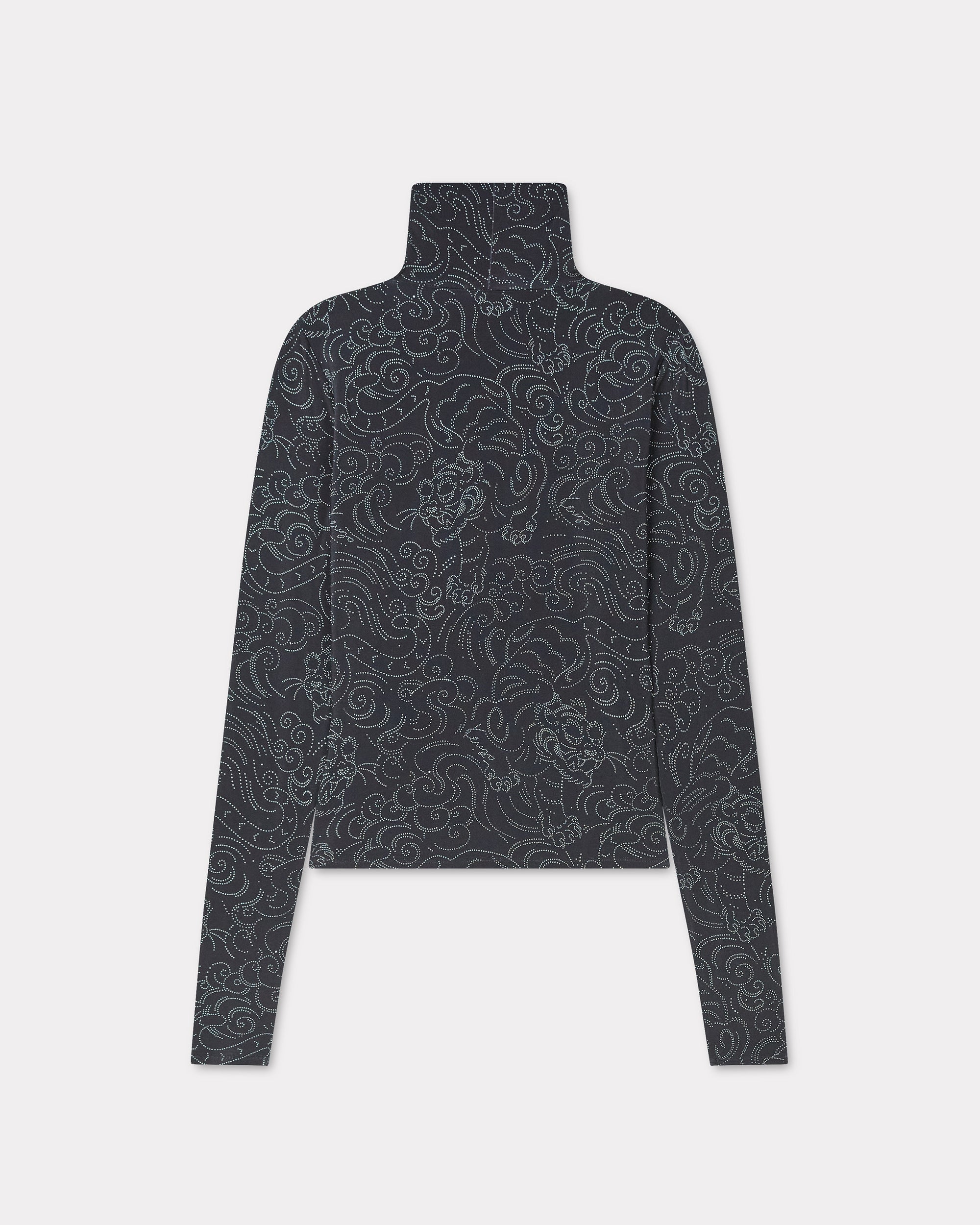 Star Tiger Allover Turtle Neck