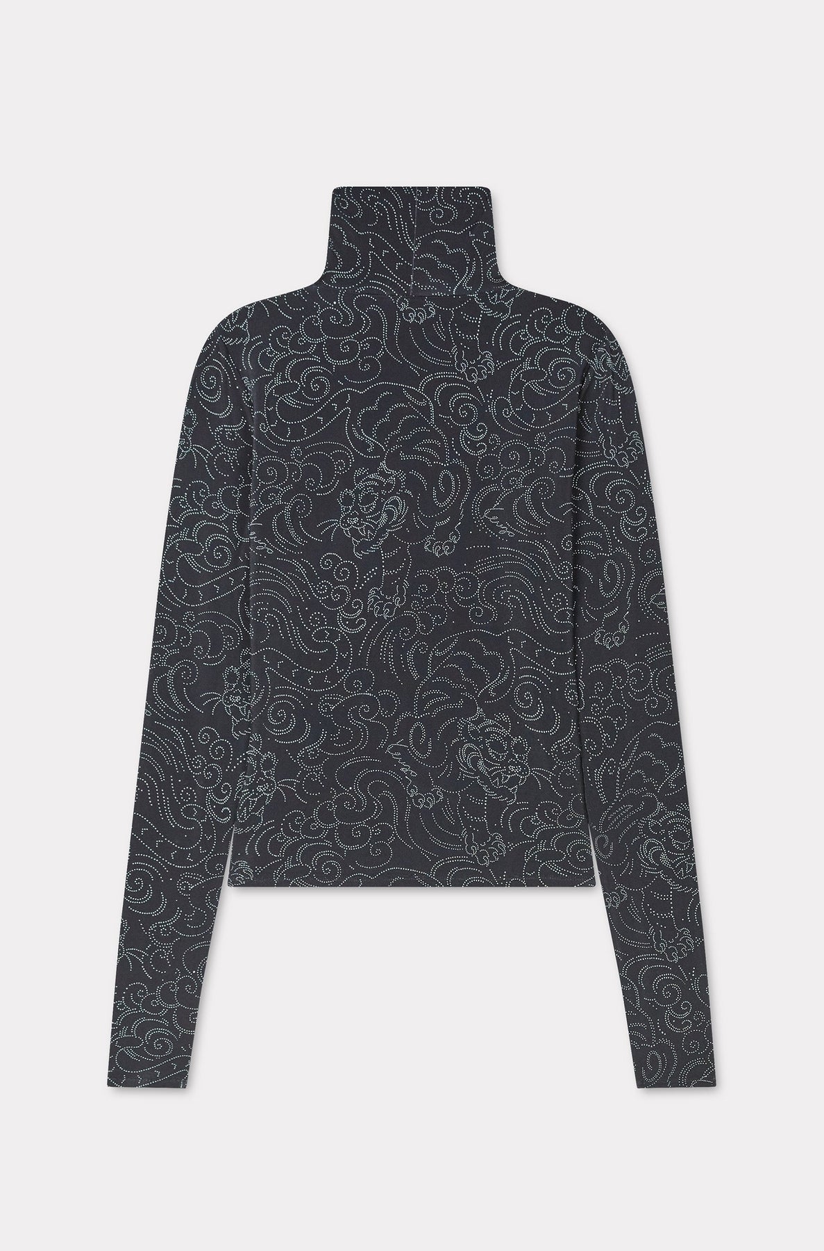 Pull à col roulé Kenzo Star Tiger - Black