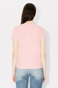 Embroidered T-shirt Kenzo Jungle Heart - Faded Pink