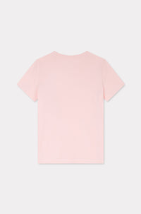 Embroidered T-shirt Kenzo Jungle Heart - Faded Pink