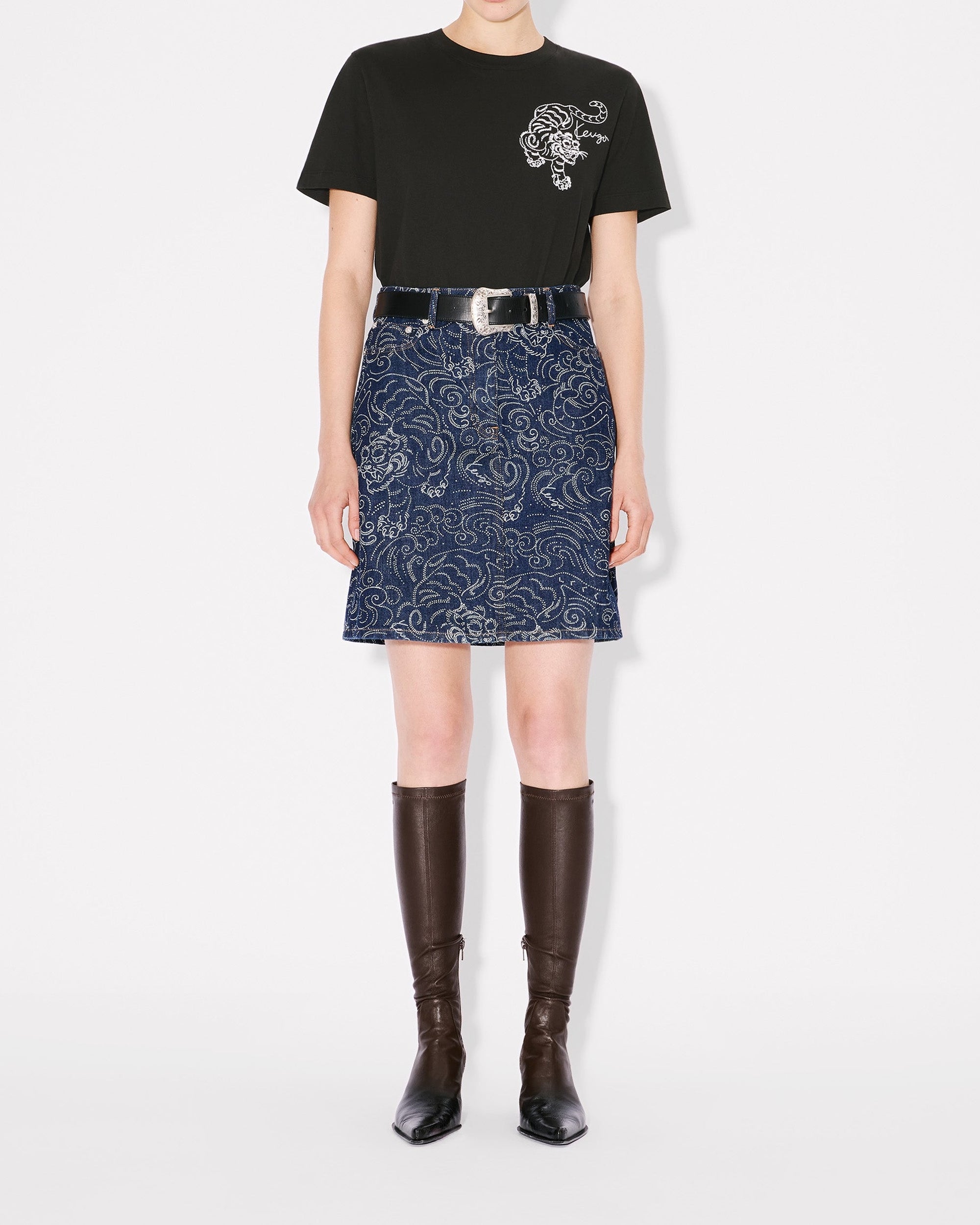 Gots Star Tiger Emb Loose Tee // LVMH