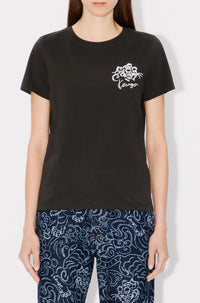 T-shirt brodé Kenzo Star Tiger - Black