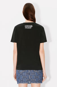 T-shirt loose Kenzo Constellation - Black