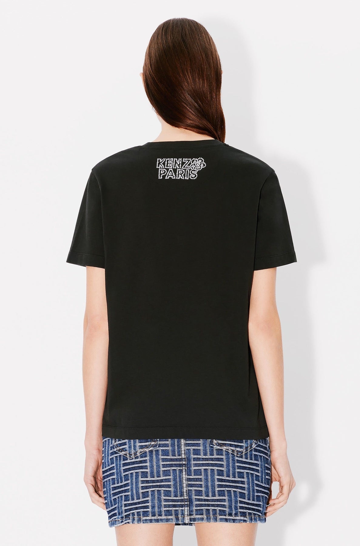 T-shirt loose Kenzo Constellation - Black