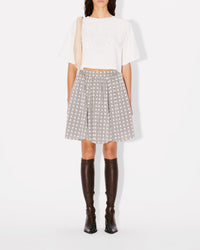 Constellation Emb Cropped Tee