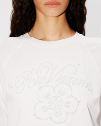 Constellation Emb Cropped Tee