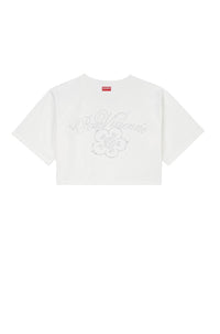 Constellation Emb Cropped Tee