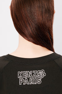 T-shirt court brodé Kenzo Constellation - Black