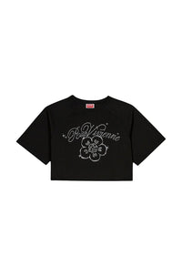 T-shirt court brodé Kenzo Constellation - Black