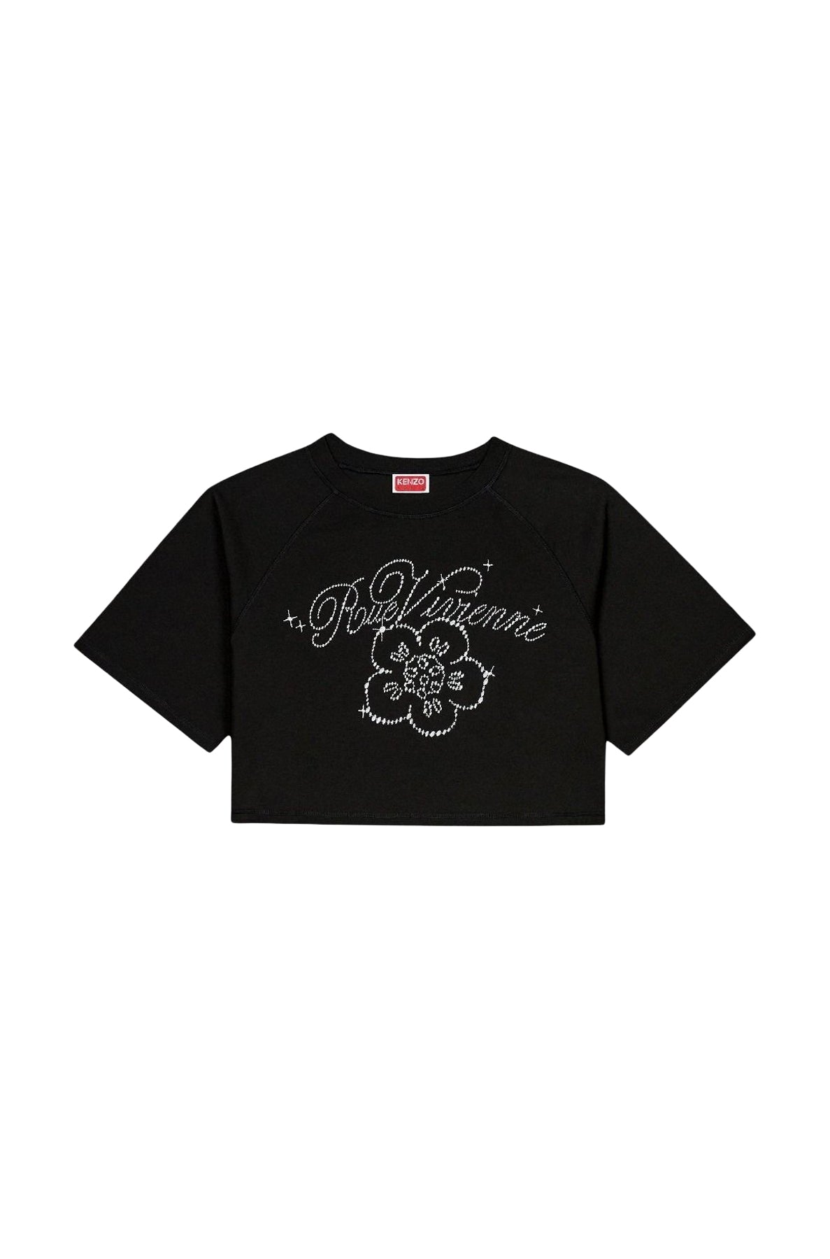 T-shirt court brodé Kenzo Constellation - Black