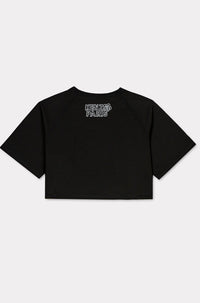 T-shirt court brodé Kenzo Constellation - Black