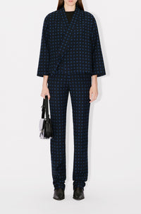 Lightweight kimono jacket Kenzo Weave - Midnight Blue