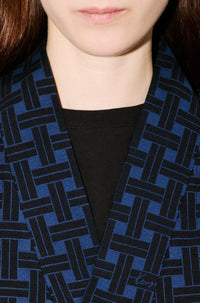 Lightweight kimono jacket Kenzo Weave - Midnight Blue