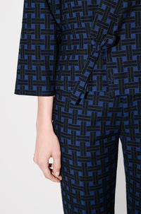 Lightweight kimono jacket Kenzo Weave - Midnight Blue