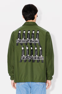 Kenzo Business Quilted Jacket - Dark Khaki
