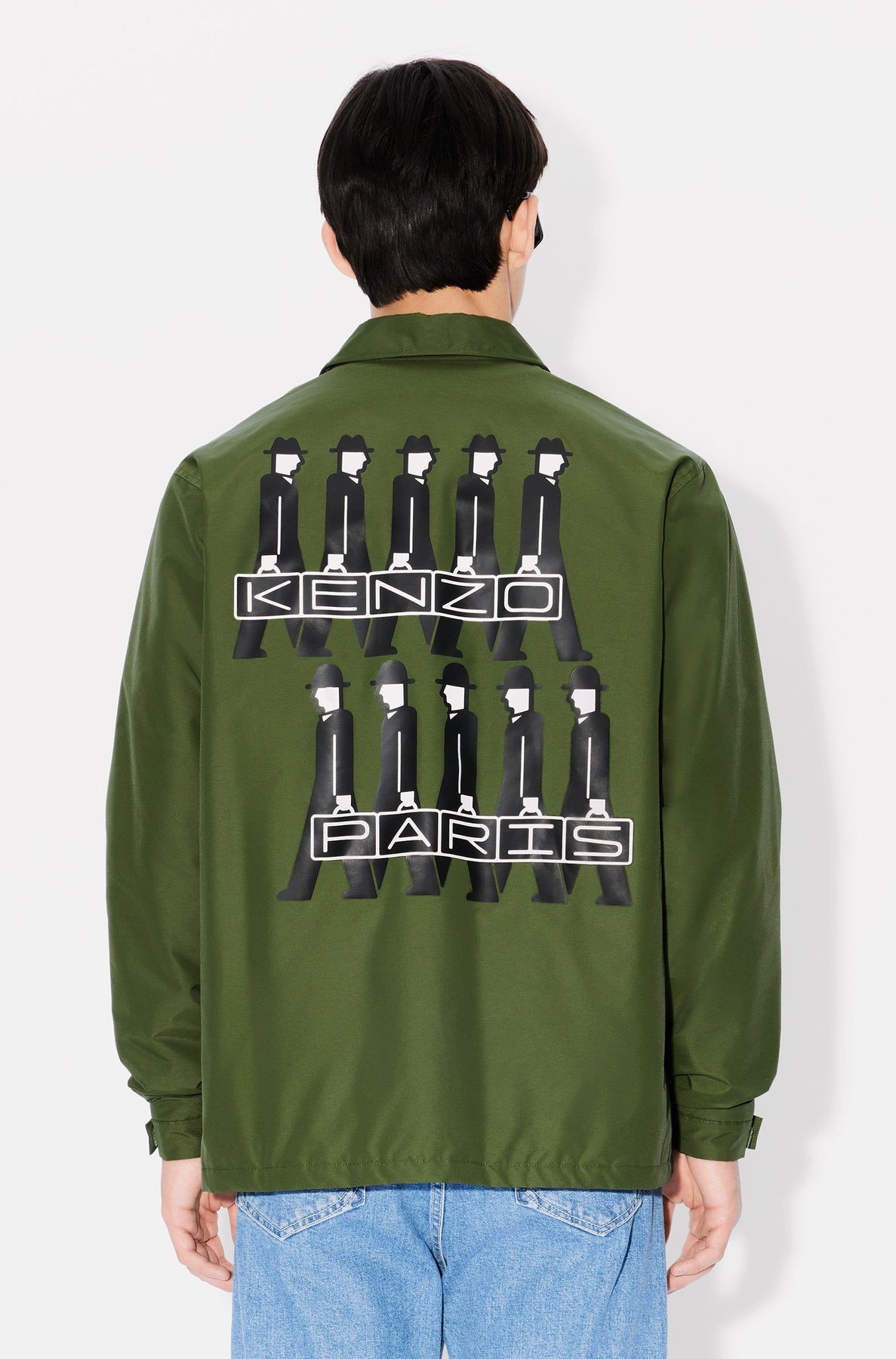 Kenzo Business Quilted Jacket - Dark Khaki