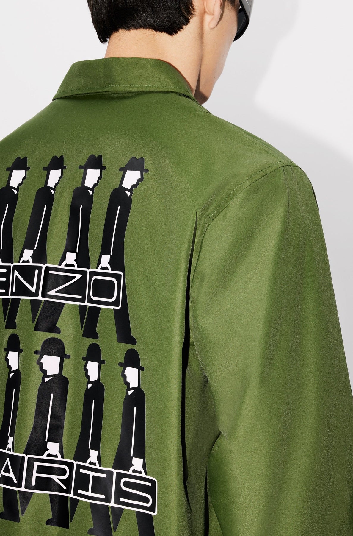 Kenzo Business Quilted Jacket - Dark Khaki