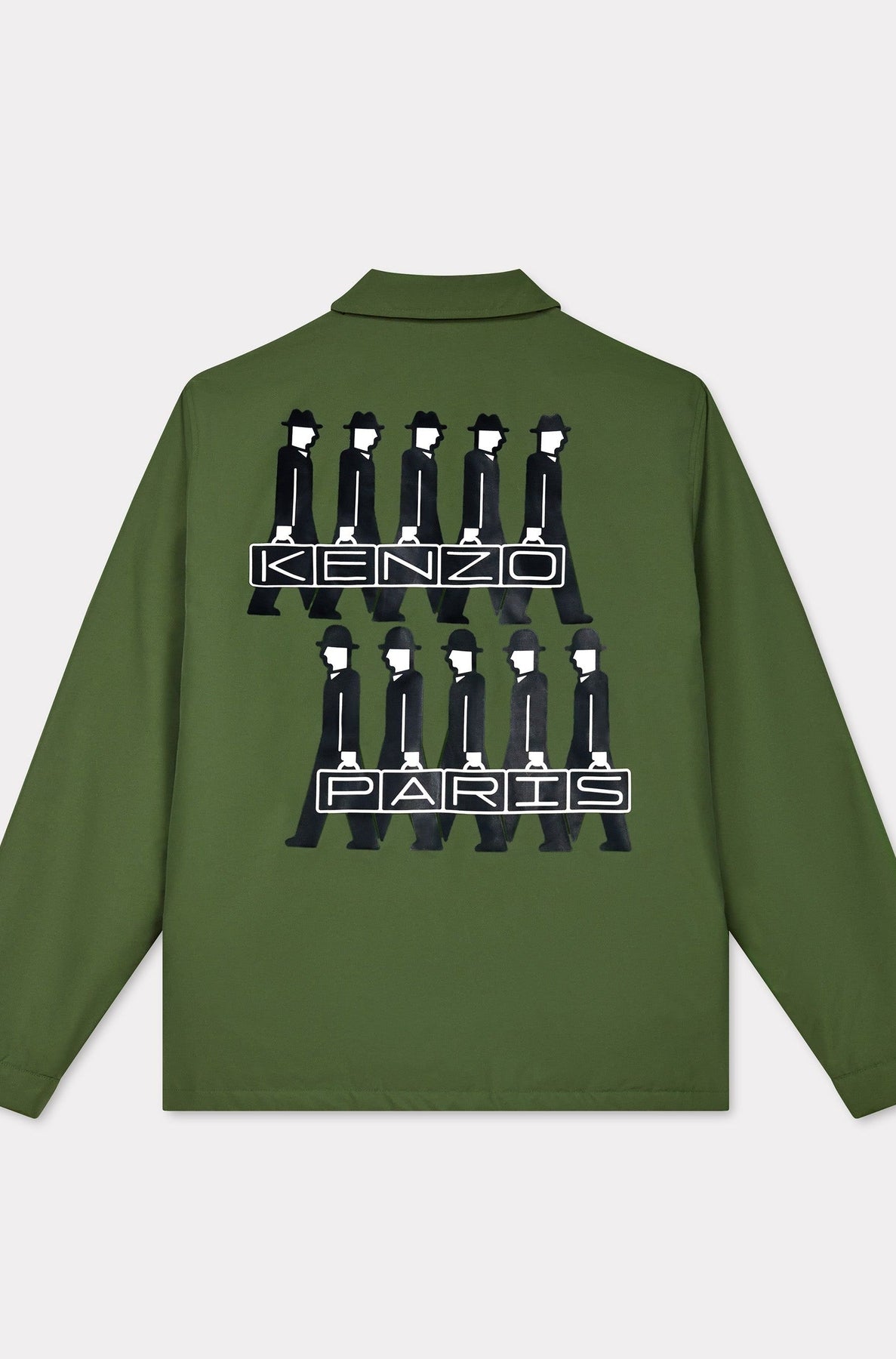Kenzo Business Quilted Jacket - Dark Khaki