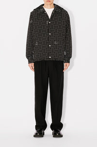 Kenzo Weave Windbreaker - Black