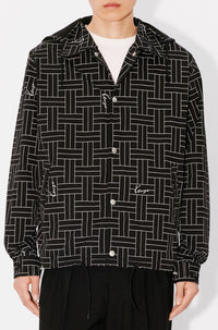 Kenzo Weave Windbreaker - Black