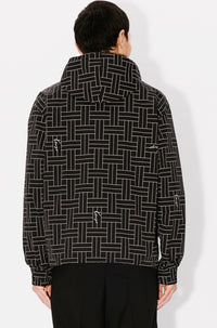 Kenzo Weave Windbreaker - Black