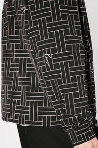 Kenzo Weave Windbreaker - Black