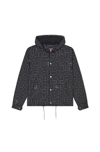 Kenzo Weave Windbreaker - Black
