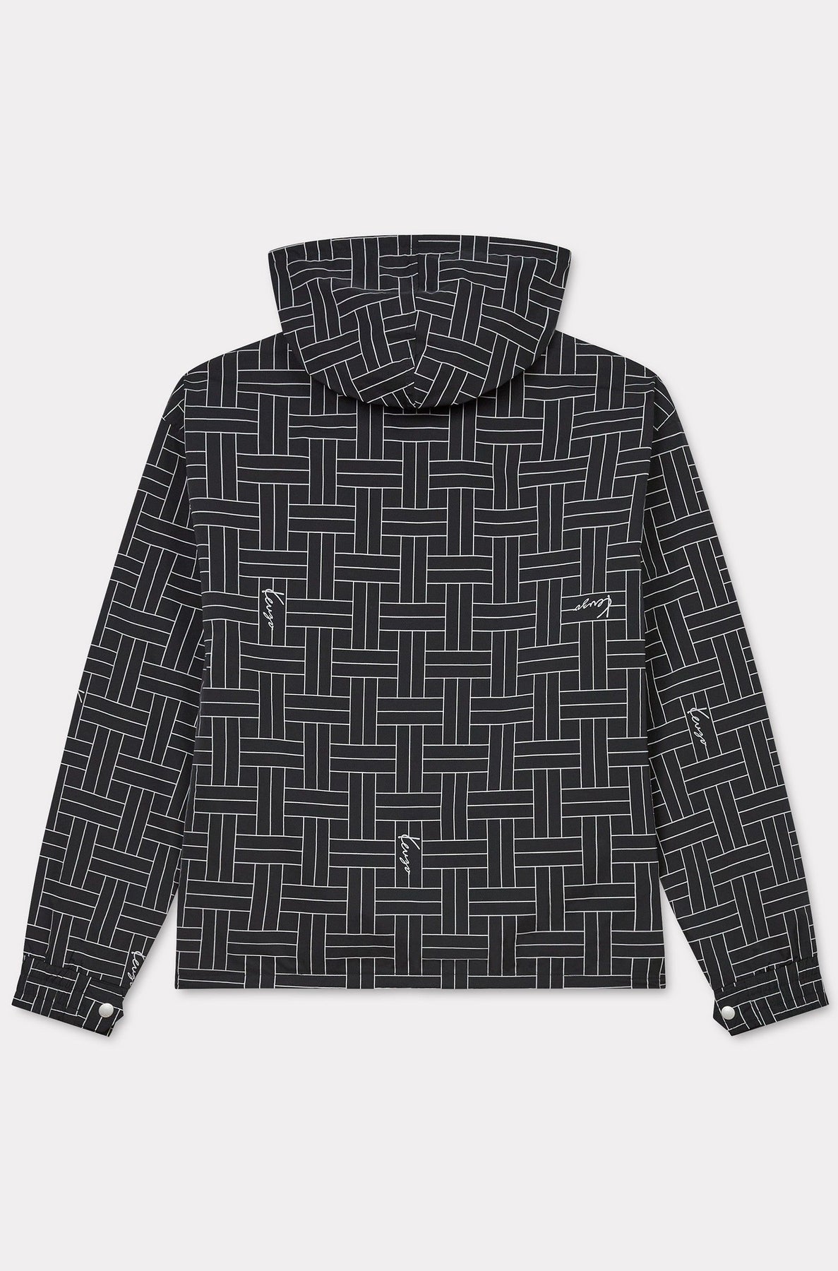 Kenzo Weave Windbreaker - Black