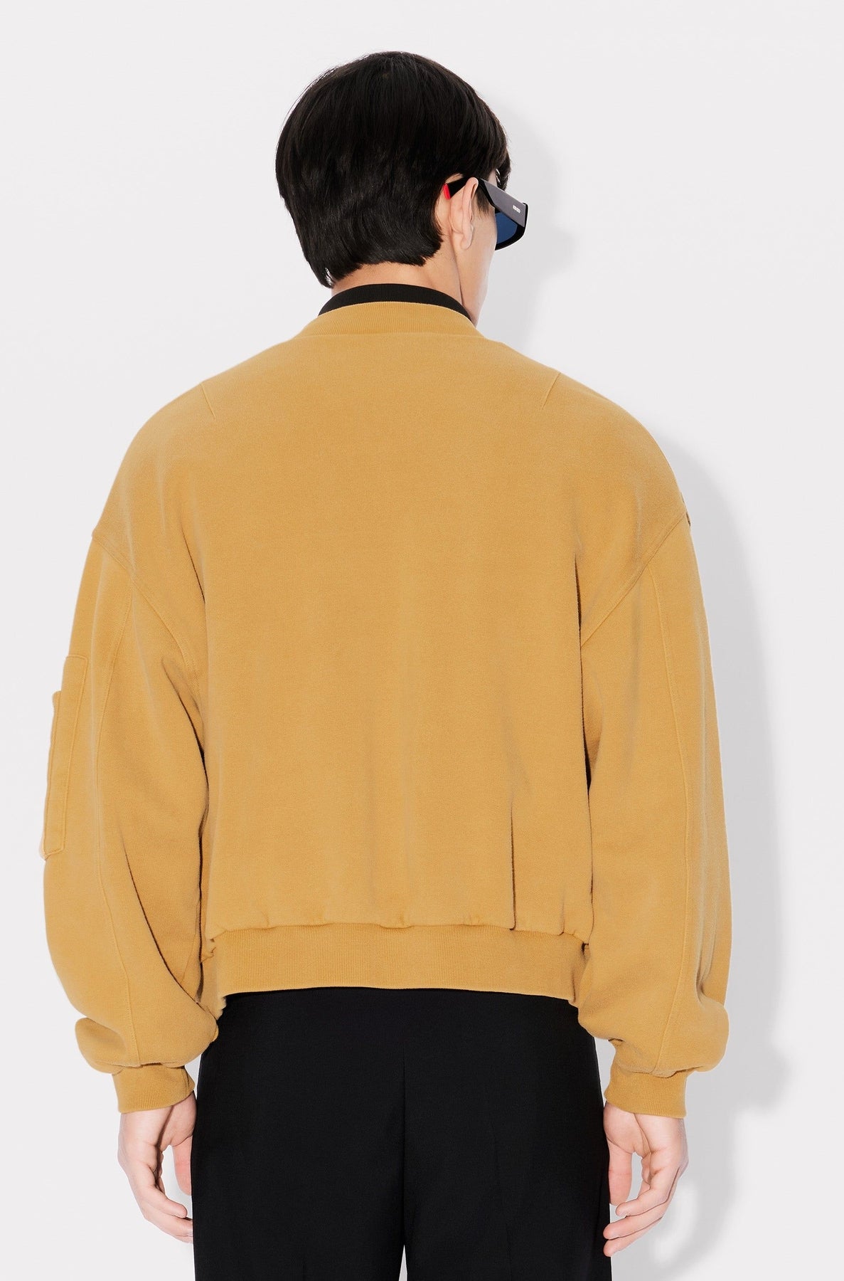 Kenzo Kube Reversible Bomber - Dark Camel