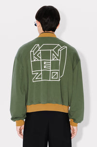 Kenzo Kube Reversible Bomber - Dark Camel