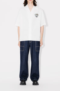 Chemise hawaïenne Kenzo Jungle Heart - White